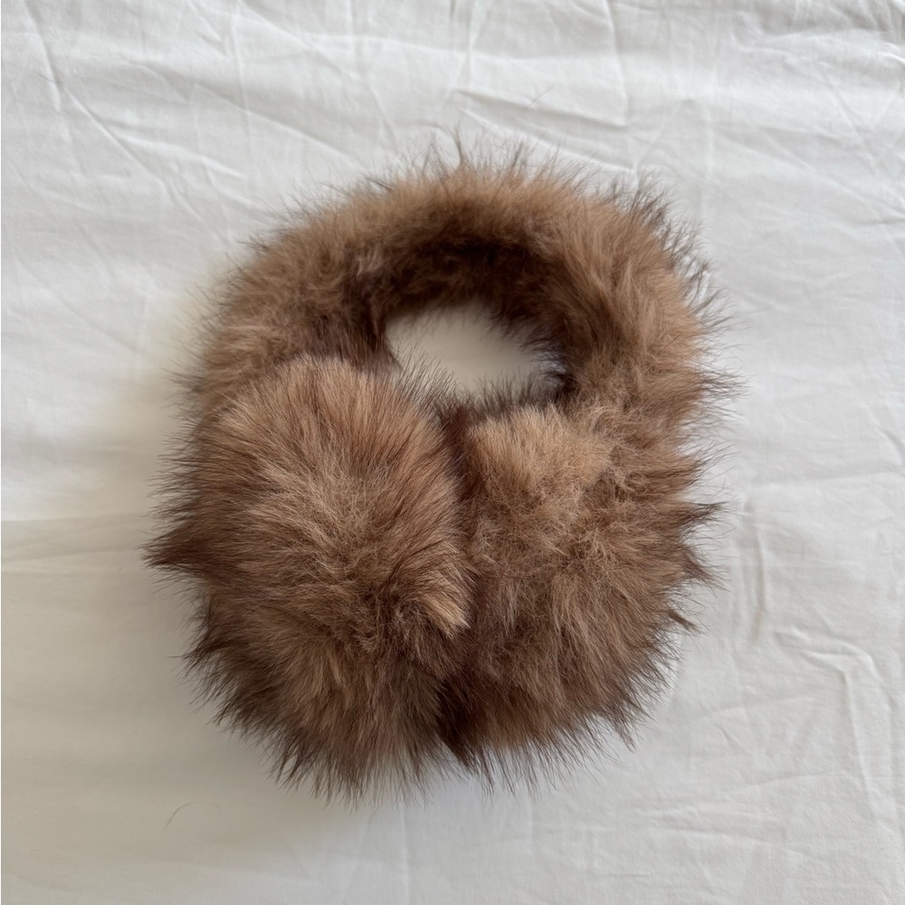 Anthropologie Faux Fur Earmuffs